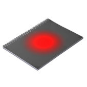 Carnet Focus rouge et gris (Côté gauche)