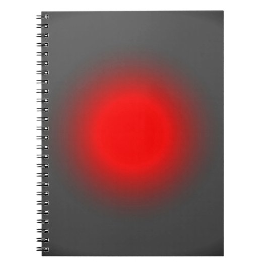 Carnet Focus rouge et gris (Devant)