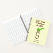 Carnet Focus Spiral Notebook - Just One Thing At A Time (Intérieur)