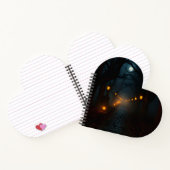 Carnet Foggy Lantern Path Halloween Notebook (Intérieur)
