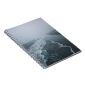 Carnet Foggy Shoreline Ocean Waves (Côté Droit)