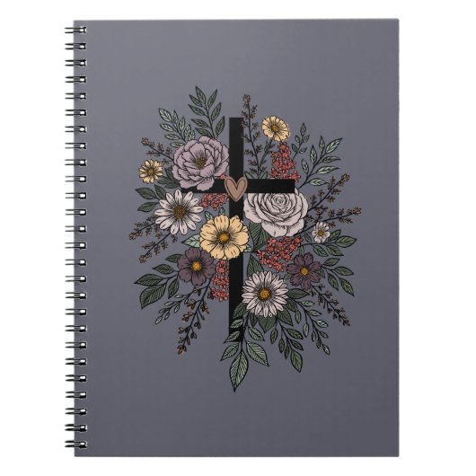 Carnet Foi et fleurs (Devant)