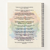 Carnet Foi neurodivergent - Cerveau arc-en-ciel (Dos)