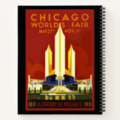 Carnet Foire mondiale de Chicago, 1933 (Dos)