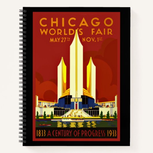 Carnet Foire mondiale de Chicago, 1933 (Devant)