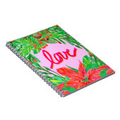 Carnet Foliage de Noël - Amour (Côté Droit)