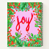 Carnet Foliage de Noël - Joie (Dos)