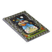 CARNET FOLK ART WITTER EN BOIS ÉFFRAYANTS, CHAT NOIR & OW (Côté Droit)