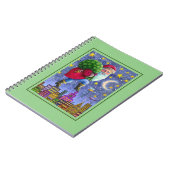 CARNET FOLK ST. TOILETTES NICK SUR TOITS AVEC SAC DE JOUE (Côté gauche)