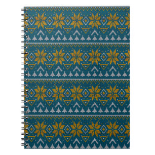 Carnet Folk traditionnel tribal abstrait ornemental patte
