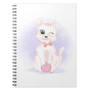Carnet Folle de chats Dame Kitty Chaton Rose Princesse Ch