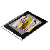 Carnet "foncé et beau" (Côté gauche)