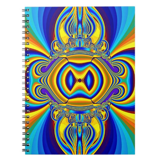 Carnet Fond Abstrait Coloré-14334 (Devant)
