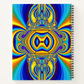 Carnet Fond Abstrait Coloré-14334 (Dos)