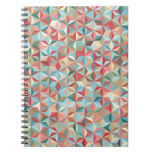 Carnet Fond abstrait sans couture composé de pastel (Devant)