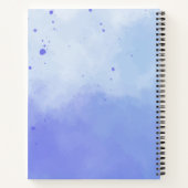 Carnet Fond aquarelle (Dos)