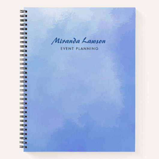 Carnet Fond aquarelle (Devant)