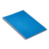 Carnet Fond bleu vif granuleux (Côté Droit)