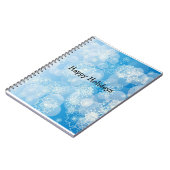 Carnet Fond classique flocon de neige (Côté gauche)