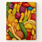 Carnet Fond d'art de pâtes (Dos)