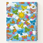 Carnet Fond de bébés animaux (Dos)