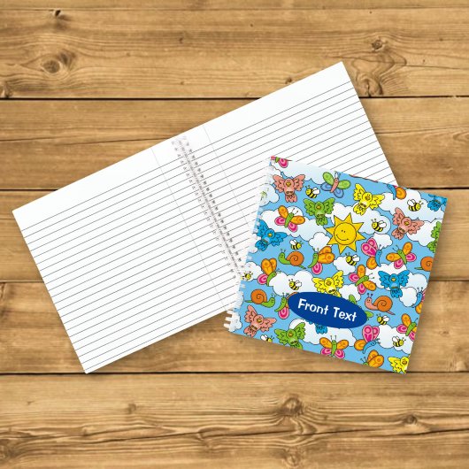 Carnet Fond de bébés animaux