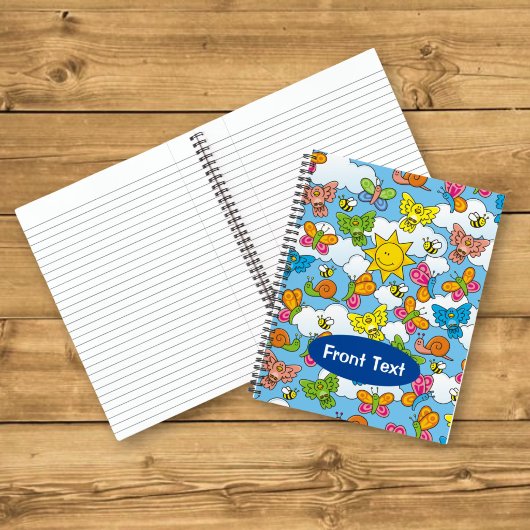 Carnet Fond de bébés animaux