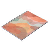 Carnet Fond de blobs pastel superposés abstraits (Côté gauche)