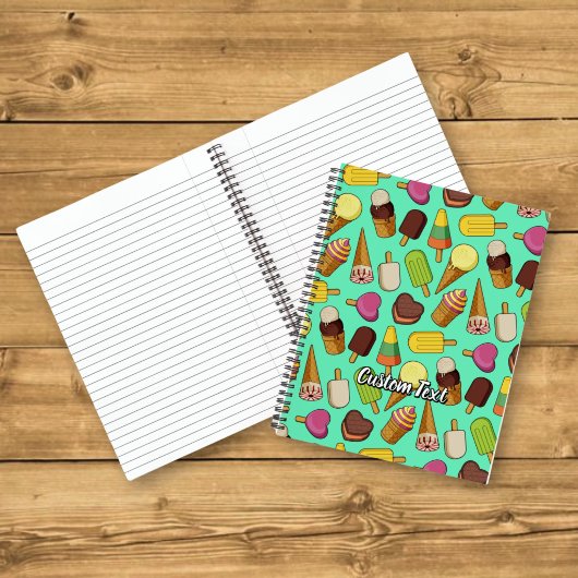 Carnet Fond de glace