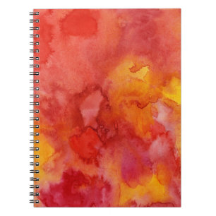 Carnet Fond de peinture d'aquarelle