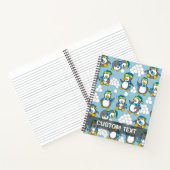 Carnet Fond de petits pingouins (Intérieur)
