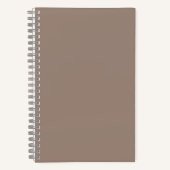 Carnet Fond de rose poussiéreuse chaude – Conception de m (Recto)