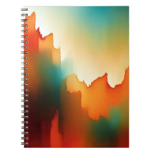 Carnet Fond d'écran de papier peint affiche de paysage ab
