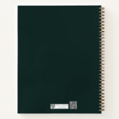 Carnet Fond Géométrique Forestier (Dos)