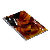 Carnet fond multicolore en mosaïque Abstraite (Côté Droit)