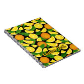 Carnet Fond orange (Côté Droit)