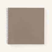 Carnet Fond Rose Poussiéreux Chaud – Conception de Mariag (Devant)
