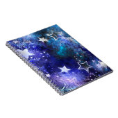 Carnet Fond spatial avec étoiles (Côté Droit)