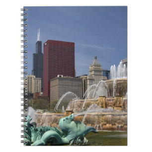 Carnet Fontaine de Buckingham située à Grant Park,