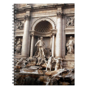 Carnet Fontaine de Trevi Rome Italie Voyage