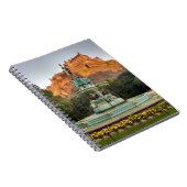 Carnet Fontaine du château d'Édimbourg Princes Street Gar (Côté Droit)