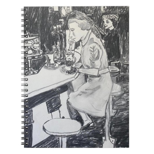 Carnet Fontaine Soda (Devant)