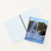 Carnet Fontaine sur un étang (Intérieur)