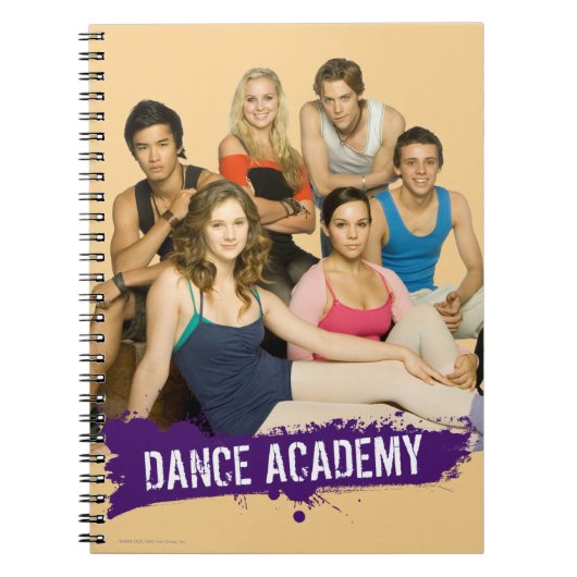 Carnet Fonte d'académie de danse (Devant)