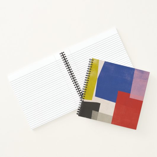 Carnet Foolscap - Colorblocs modernes (Intérieur)