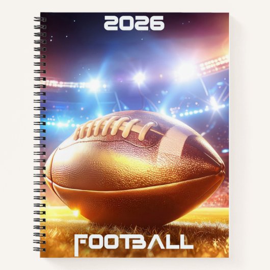 CARNET FOOTBALL 2026 (Devant)