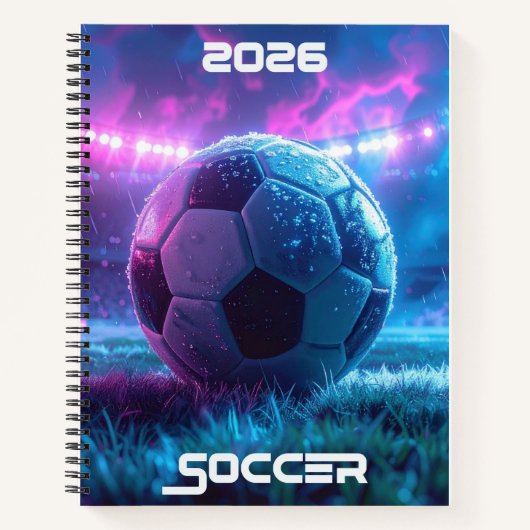 CARNET FOOTBALL 2026 - (Devant)