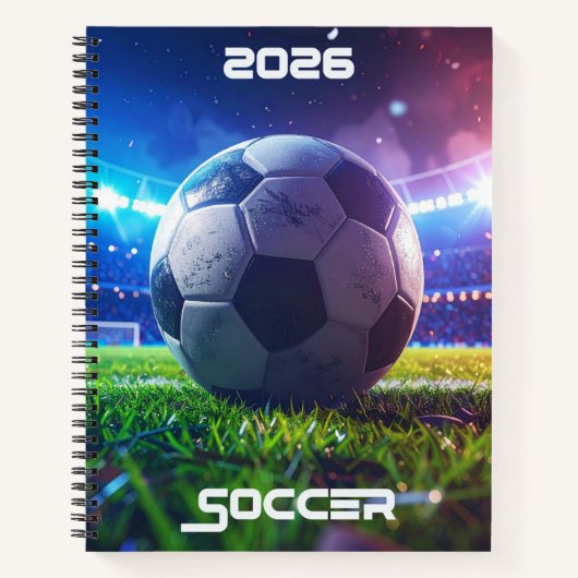 CARNET FOOTBALL 2026 - (Devant)