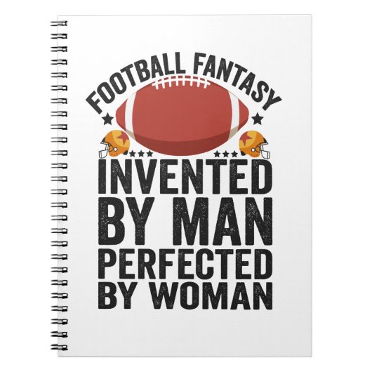 Carnet Football D'Imaginaire, Inventé Par Des Hommes Perf (Devant)