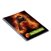 Carnet Football en feu (Côté Droit)